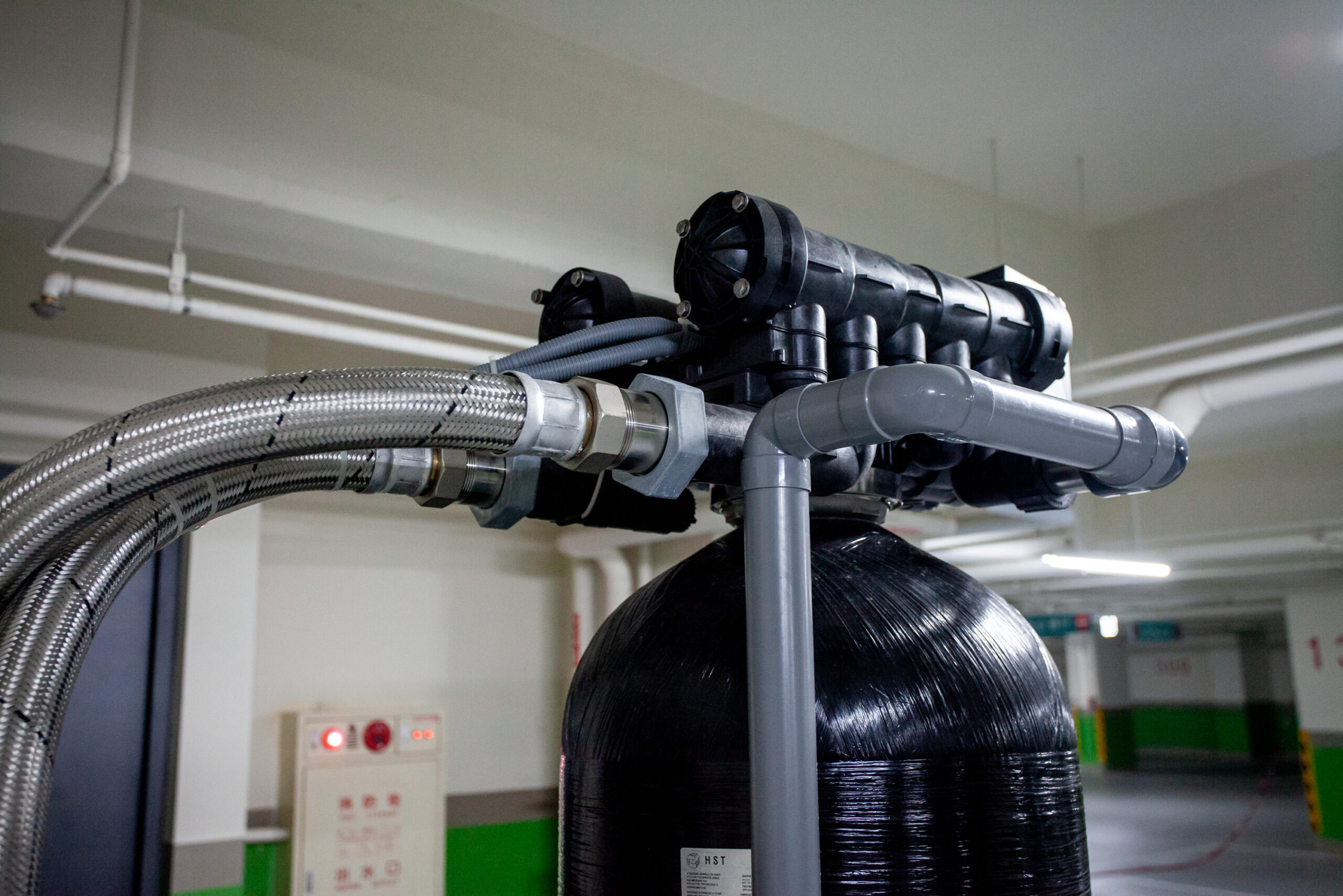 Industriele waterontharder