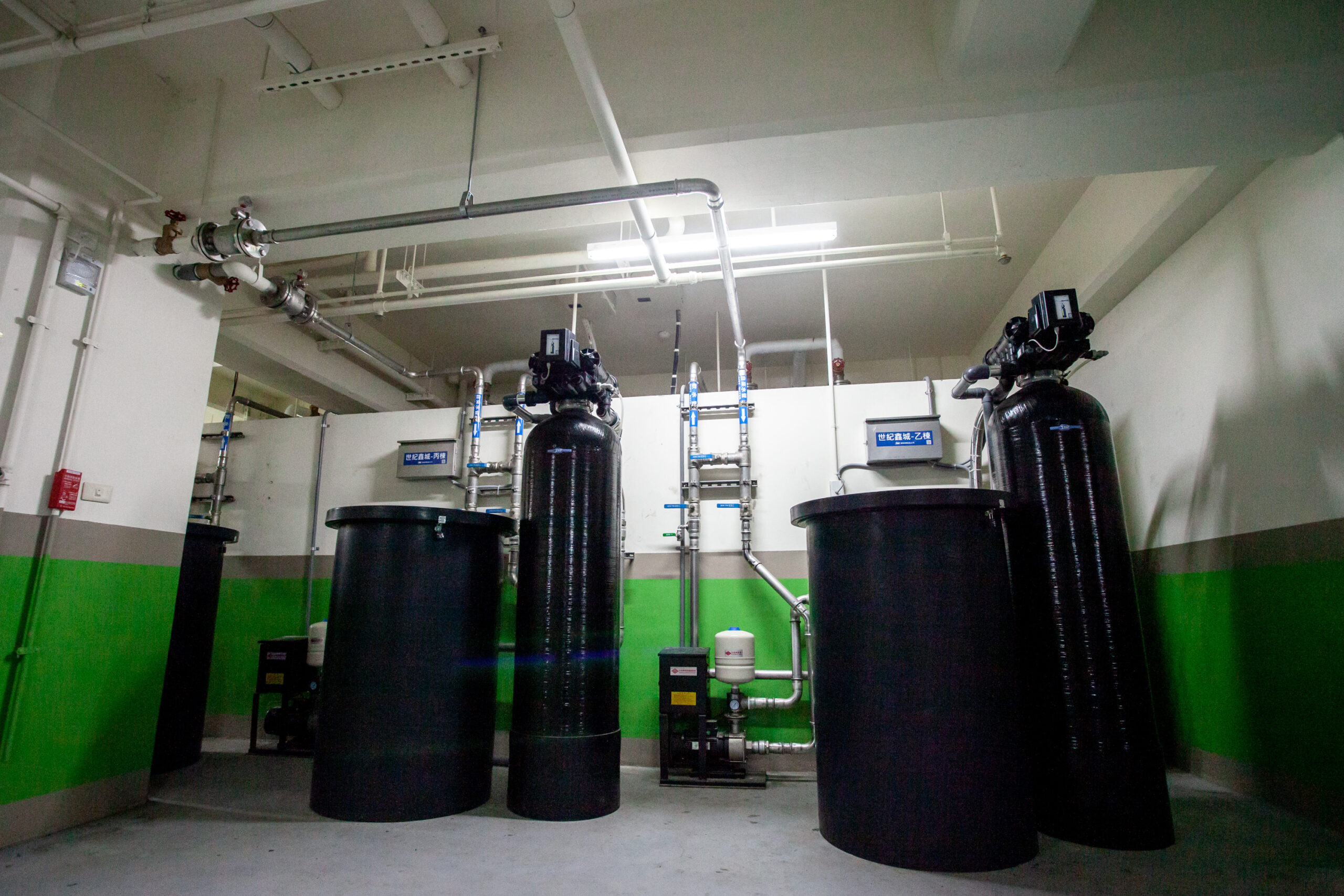 Industriele waterontharder